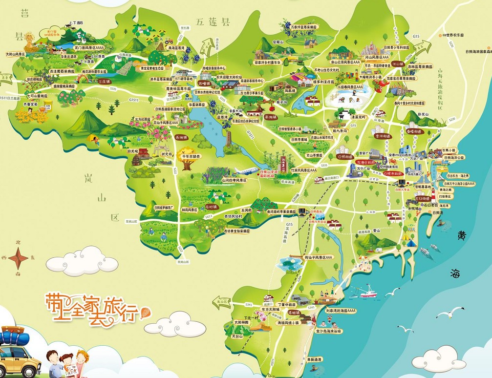 板桥镇景区使用手绘地图给景区能带来什么好处？